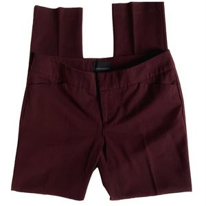 Cynthia Rowley Slim Straight Ankle Pants